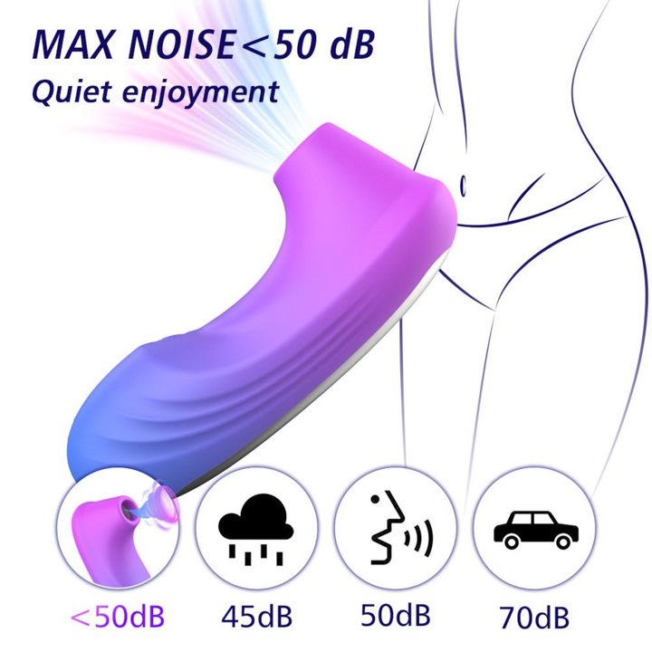 super quiet Rechargeable Air Pulse Stimulator 