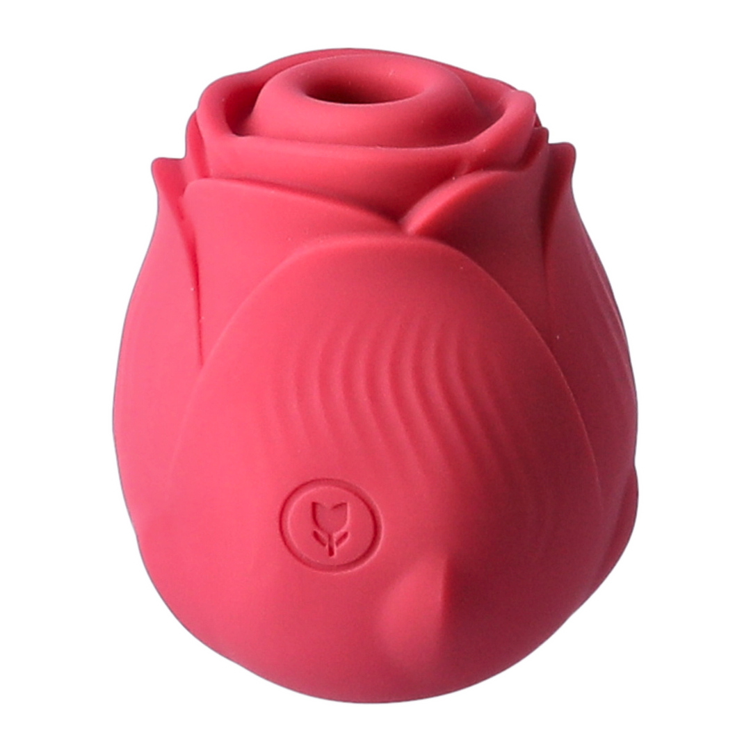 frontside view of a rose air pulse adult toy with thicker lip by TooTimid