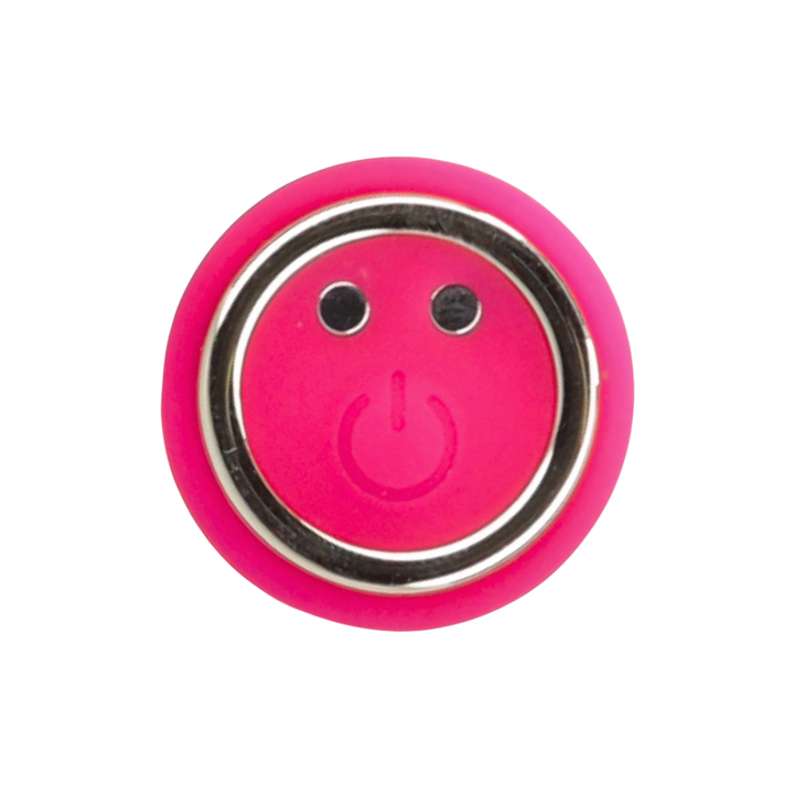 power button on Mini Silicone Clit Encasing Vibe 
