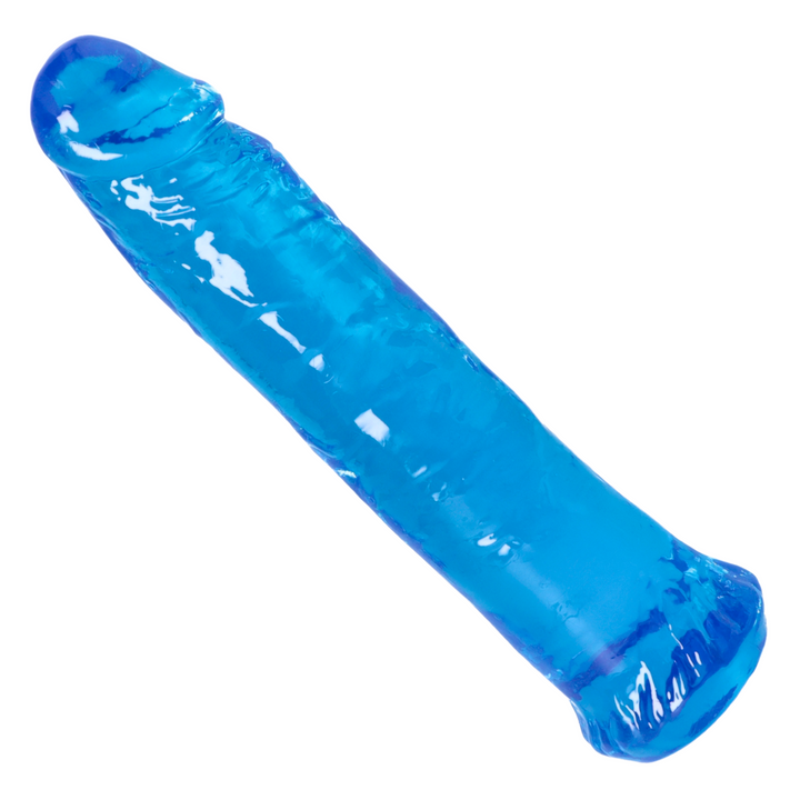 side view of blue 8'' Jelly Dong from TopCat