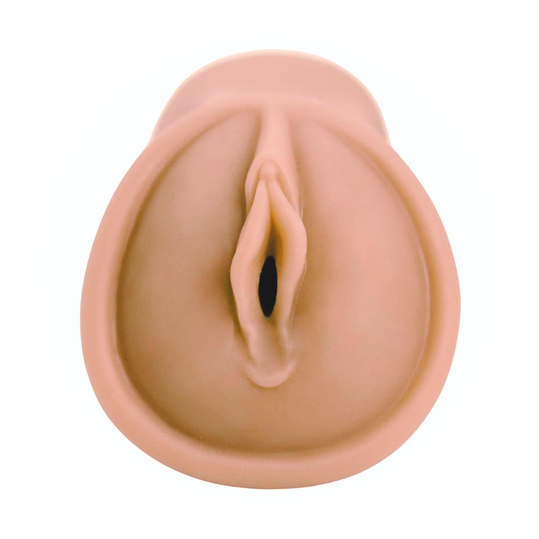 front side view of Realistic Pussy Stroker For Men