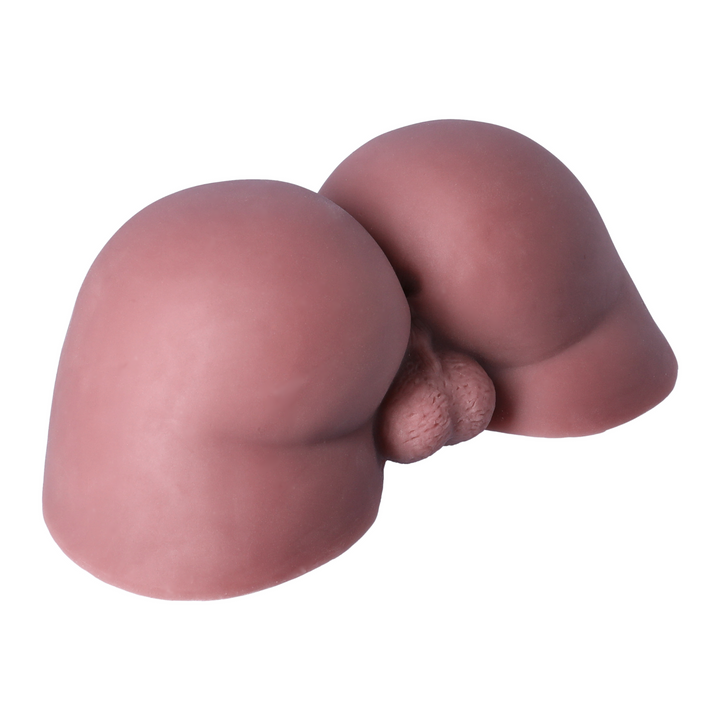 Doggy-Style Male Masturbator in brown angled view 