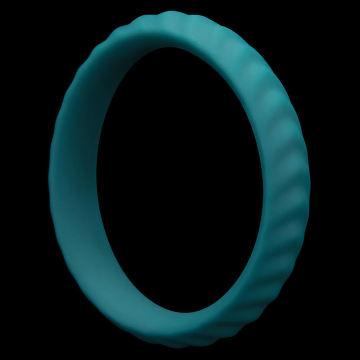 close up of custom fit ring from Pinnacle Pro Grip Lock Set Cock Ring