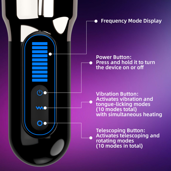 how to use Automatic Vibrating Male Masturbator