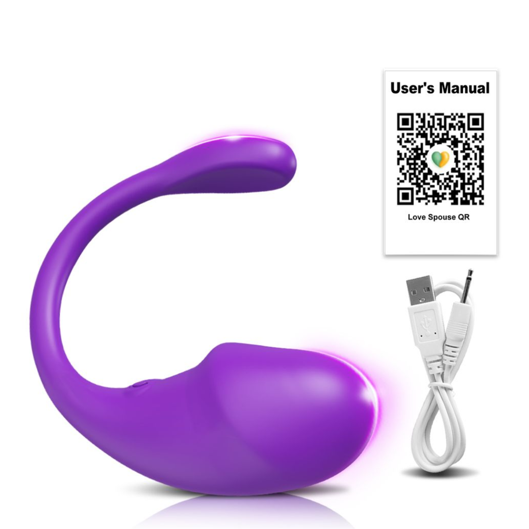 love spouse QR code for App Controlled Vibrating Egg