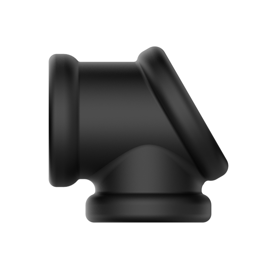 Constriction Cock Ring plus Ball Stretcher side view 