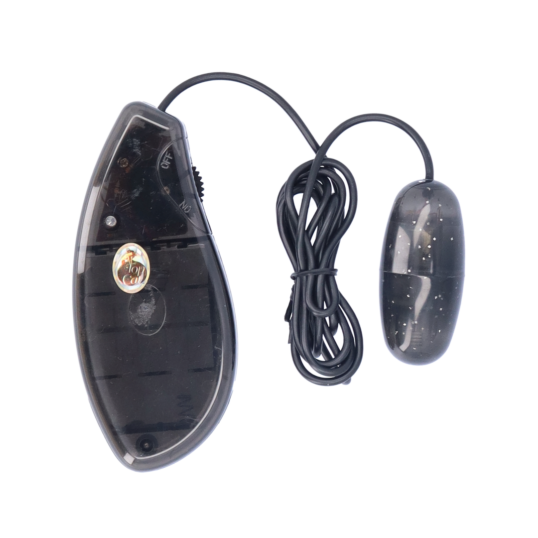 black Powerful Sparkling Vibrating Egg 