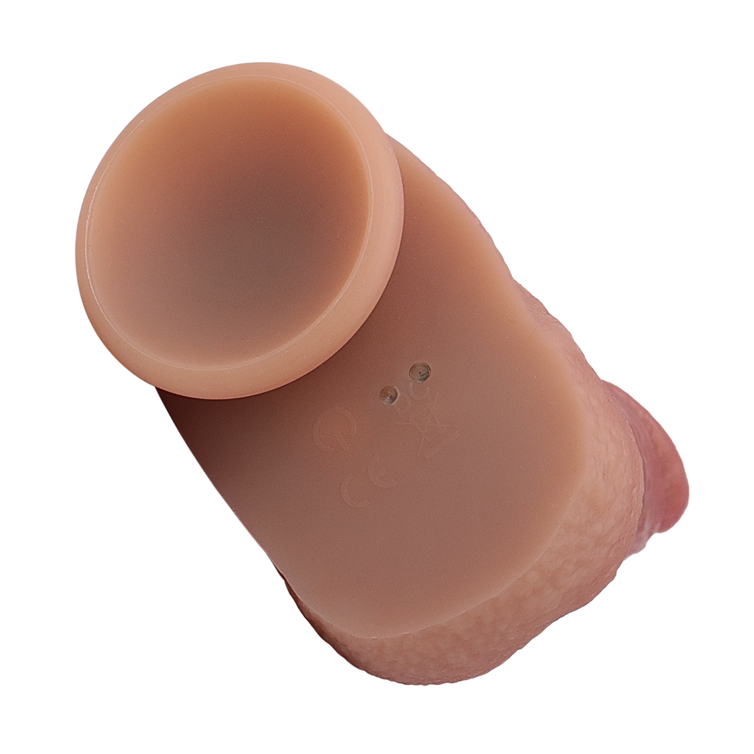 strong suction cup base hands-free play Thrusting Heating vibrating Dildo rechargeable realistic skin 