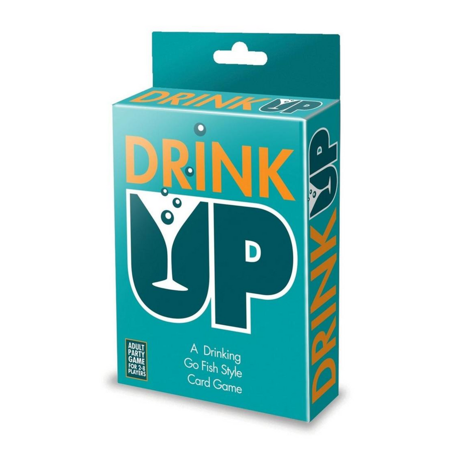 Drink Up Card Game as seen inside of packaging 
