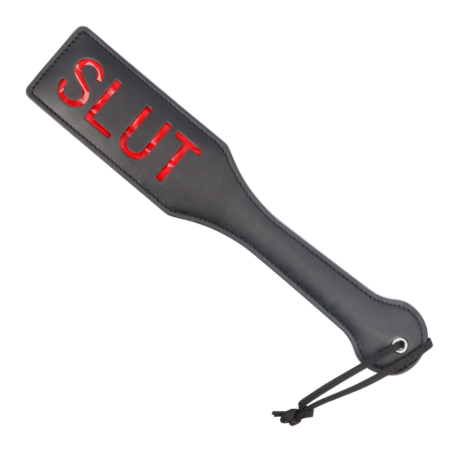 BDSM SLUT paddle from TooTimid