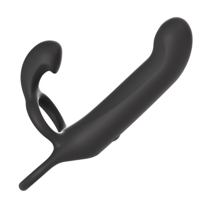 angled side view of Double Penetration Vibrating Couple's C-Ring 