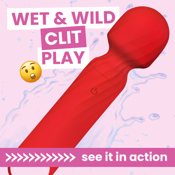 wet and wild clit play Famn Mini Silicone Wellness Wand 