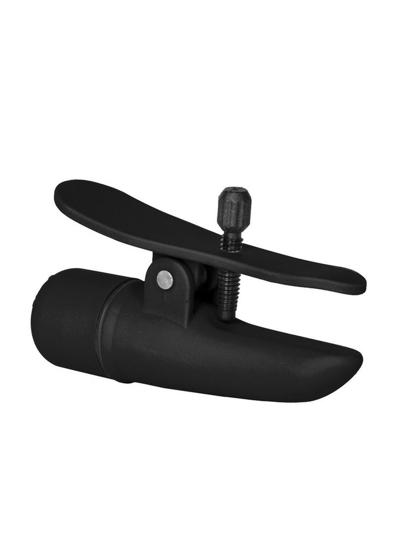 side view of colt vibrating nipple clamp 