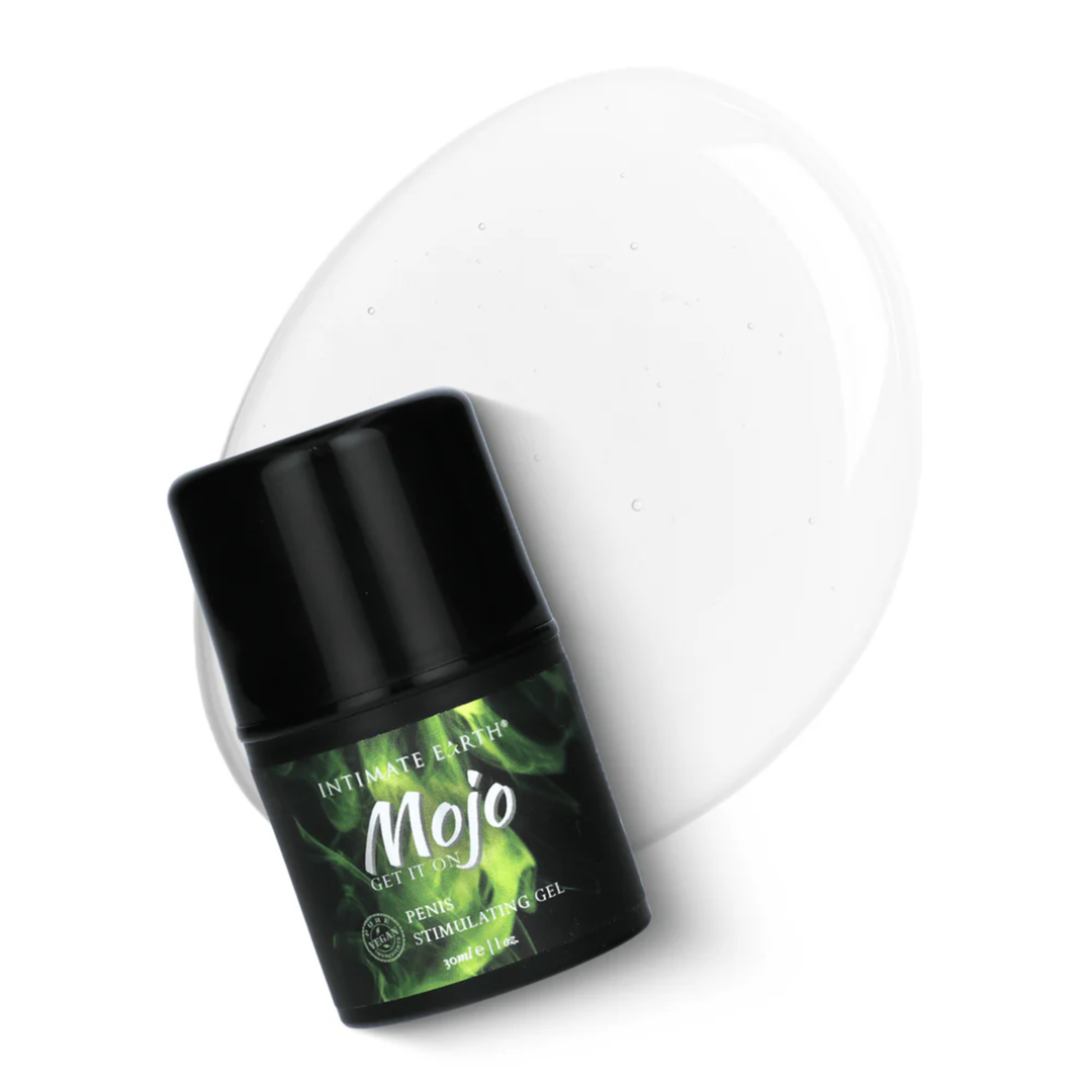 clear gel from MOJO Niacin and Ginseng Penis Stimulating Gel Lubricant 1oz