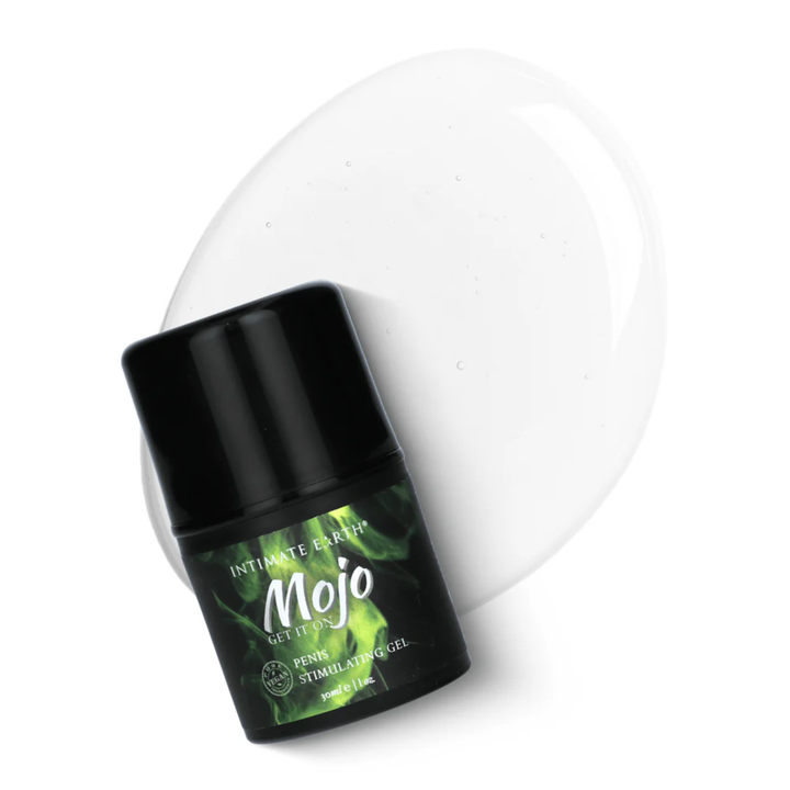 clear gel from MOJO Niacin and Ginseng Penis Stimulating Gel Lubricant 1oz