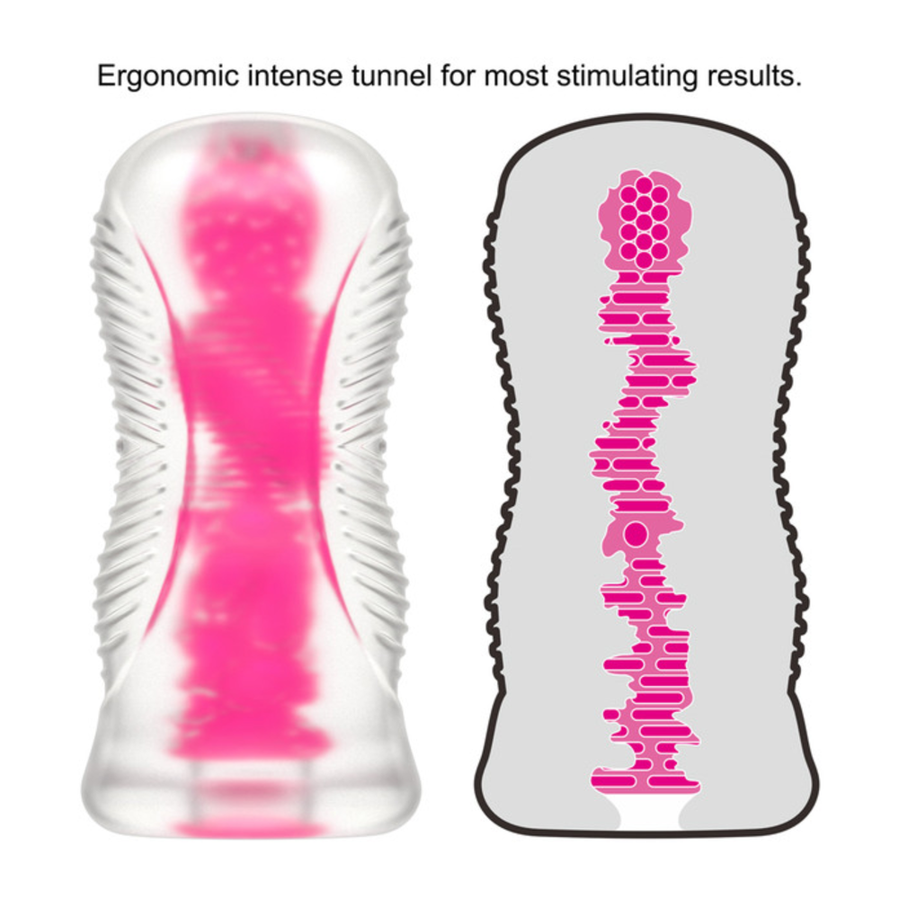 ergonomic intense tunnel for most stimulating results Lumino Play Male Masturbator