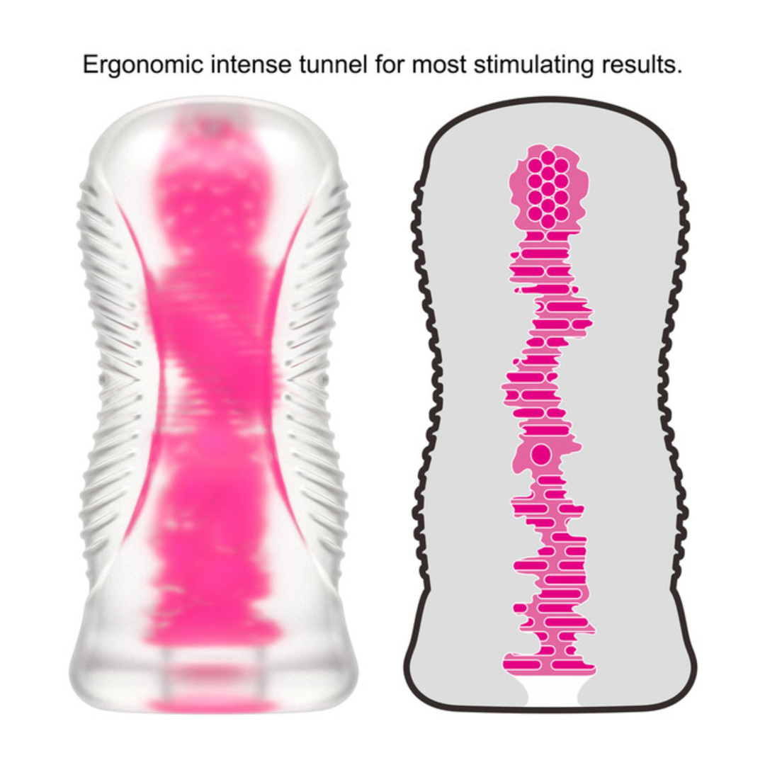 ergonomic intense tunnel for most stimulating results Lumino Play Male Masturbator