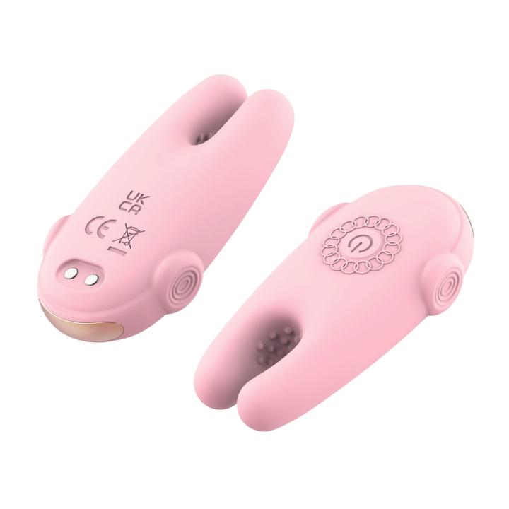 magnetic charging base on Vibrating Nipple Clamps 