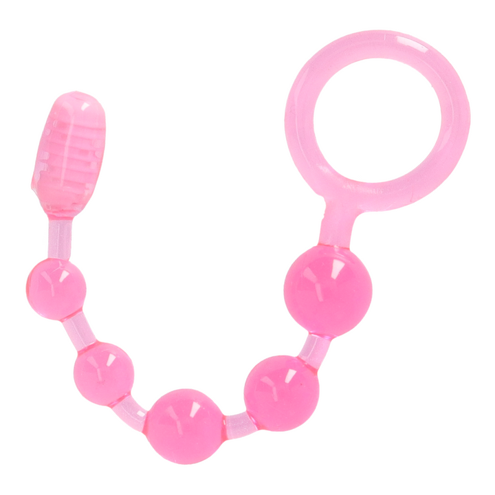 Wet Dreams Sex Snake Silicone Vibrating Anal Beads birds eye view 