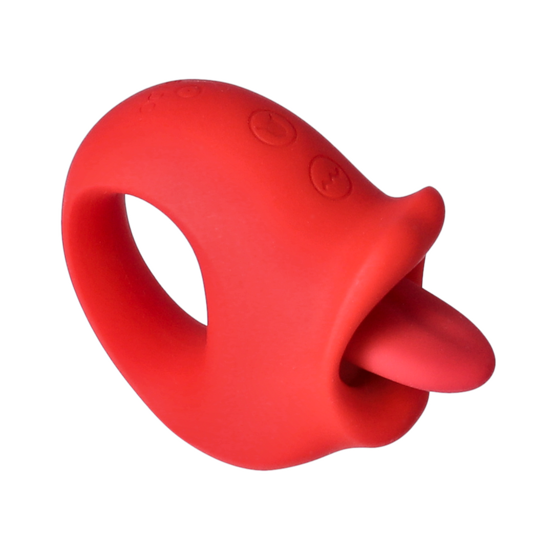 view of control buttons from Licking Vibrator