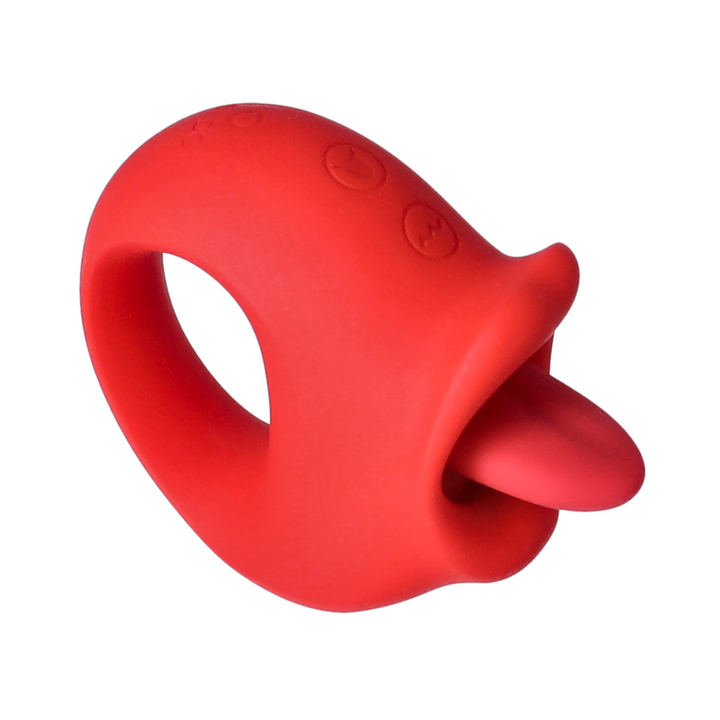 view of control buttons from Licking Vibrator