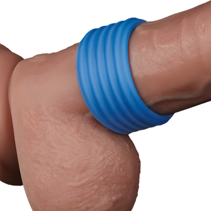 Pinnacle Pro Deep Rib Grip Ring as seen on a dildo 