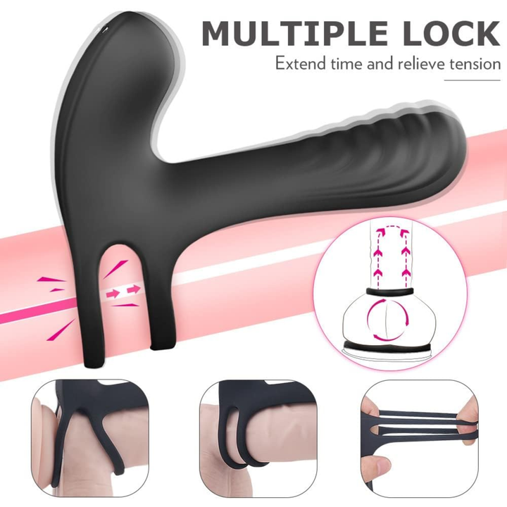have harder erections and more stamina from Meraki Wireless Vibrating Cock Ring 