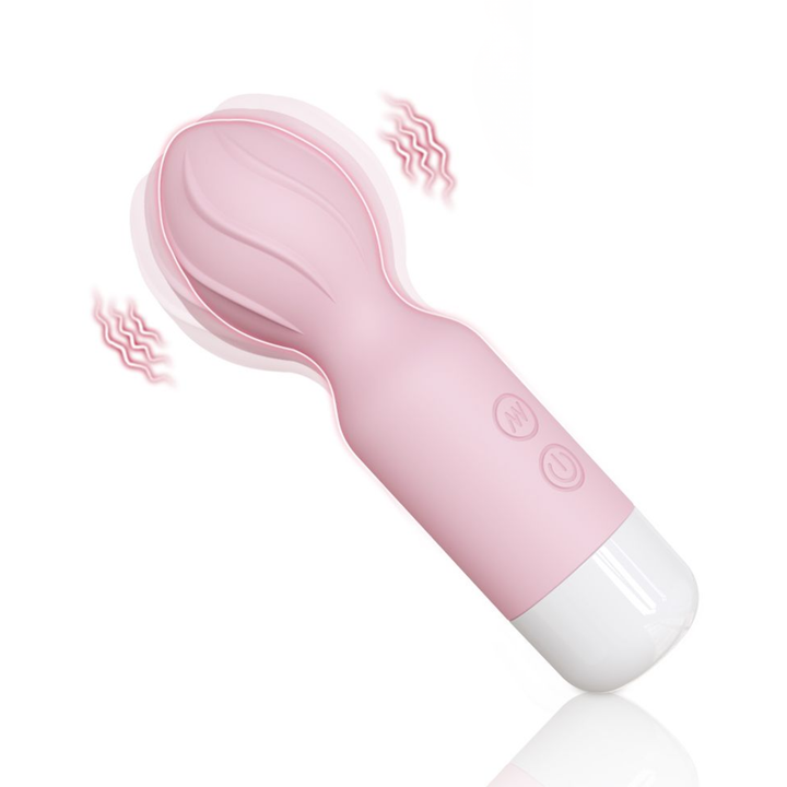 vibrating USB Mini Wand Vibrator full product view 