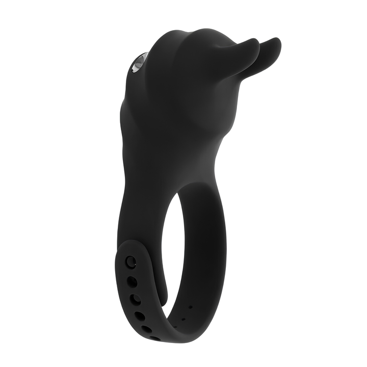 Adjustable Vibrating Couple's Cock Ring - Find Your Perfect Fit For Harder Erections & Clit-Teasing Vibes!