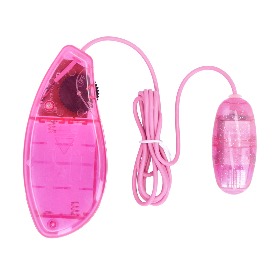 light pink Powerful Sparkling Vibrating Egg 
