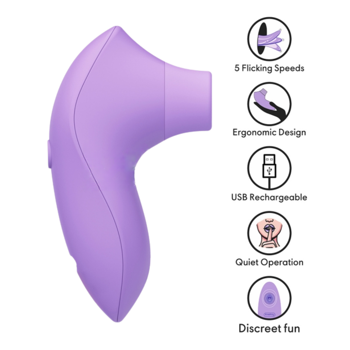 product details from Flicker Rechargeable Clitoral Stimulator 