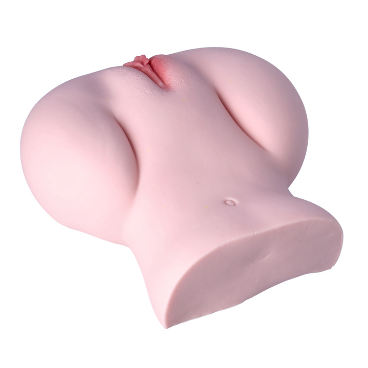 view from torso of Realistic Vagina Spread Eagle Anal Sex Toy Masturbator