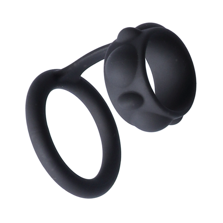 side profile of Textured Cock and Ball Cage 