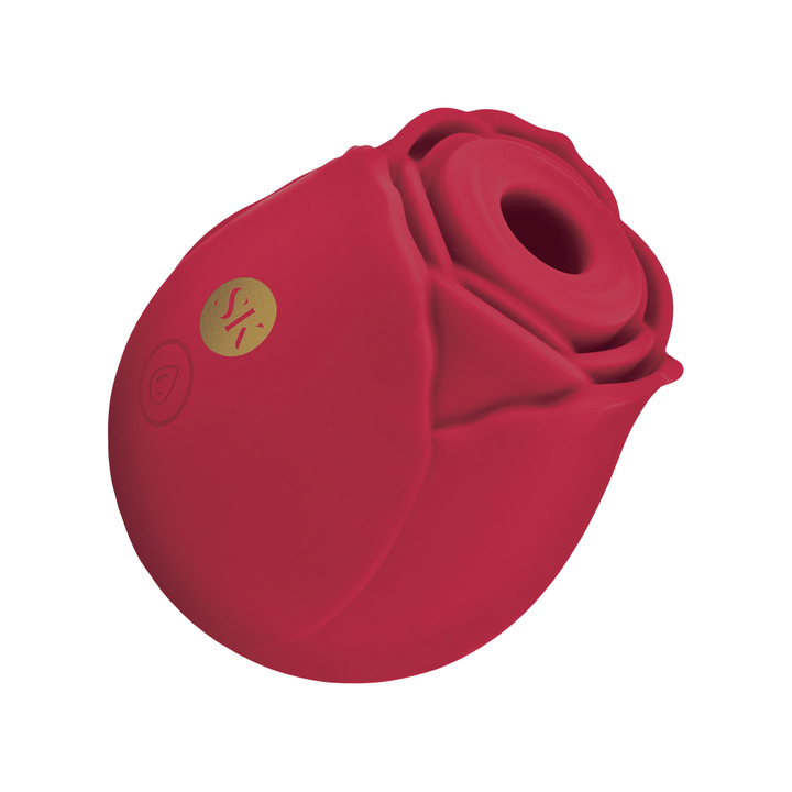 full product view of Secret Kisses Rosegasm Air Rechargeable Silicone Clitoral Stimulator 