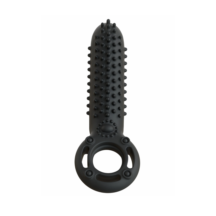 full product view of Screaming O OYeah! Rechargeable Silicone Cock Ring pleasure nubs 