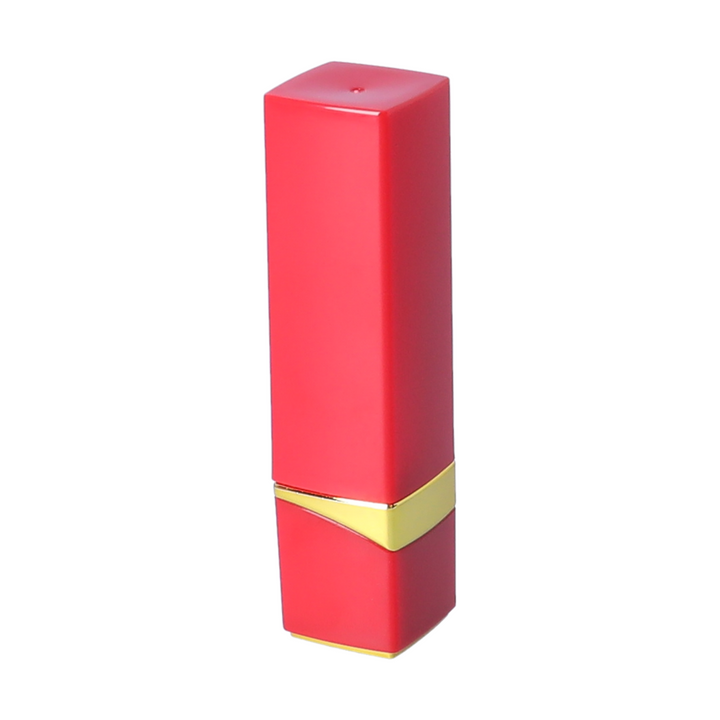 Rechargeable Lipstick Vibrator angled top view 