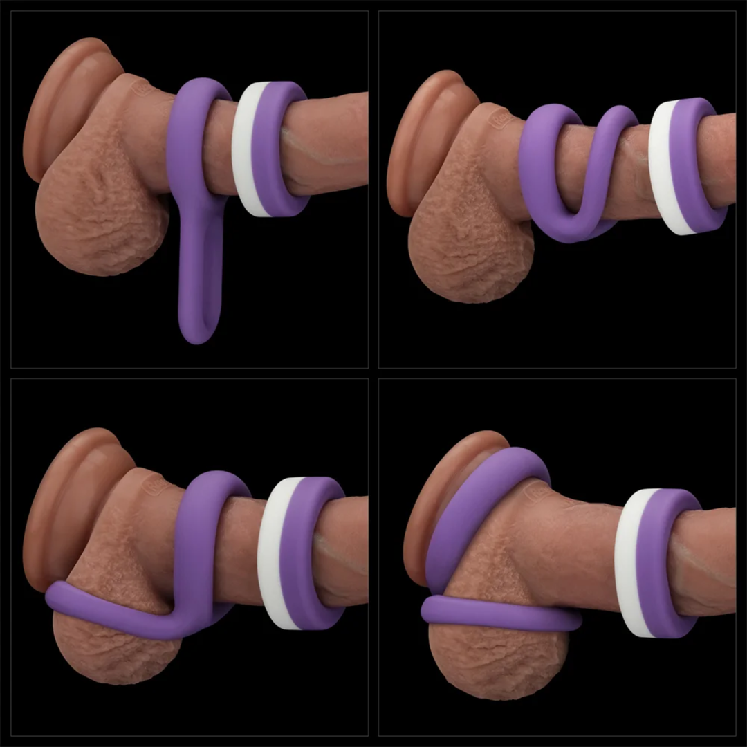 different was to use Pinnacle Pro Flex Duo Cock Ring