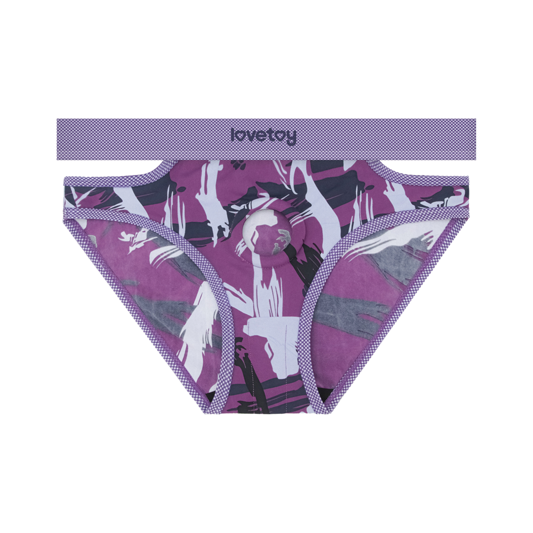 Violet Strap-on Panties soft cotton 