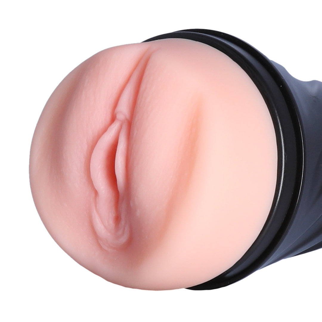side view of entrance from Bela Lifelike Pussy Masturbator