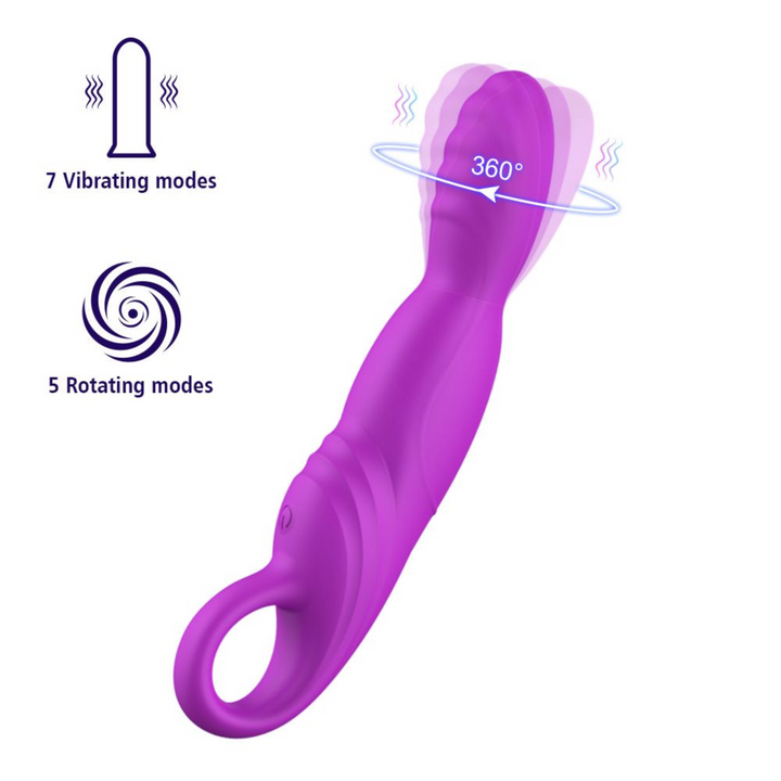 7 vibrating modes 5 rotating modes Rotating G-Spot Vibrator 