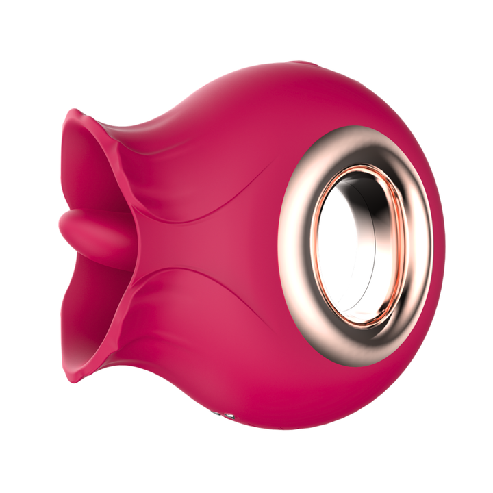 soft silicone tongue Oral Oasis Flickering Tongue Silicone Vibrator 