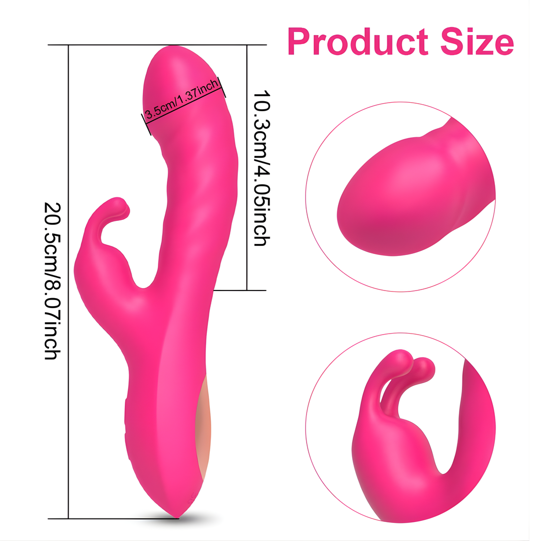 product size dimensions for The Blended Bliss Bunny
