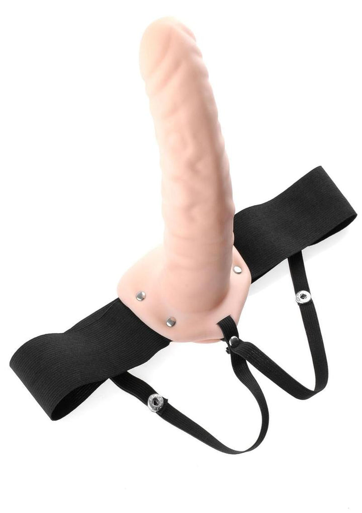Fetish Fantasy Series 8in Hollow Strap-On Dildo and Adjustable Harness