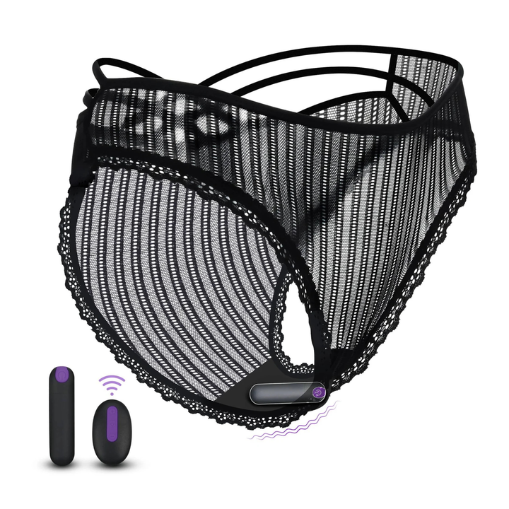 angled view of Remote Control Vibrating Panties