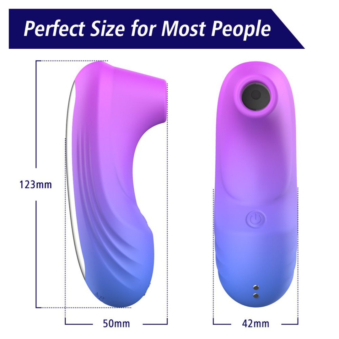 perfect size for most people Rechargeable Air Pulse Stimulator 