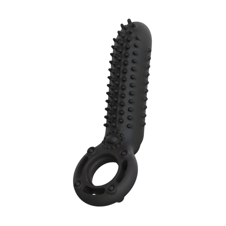 angled side view of Screaming O OYeah! Rechargeable Silicone Cock Ring 