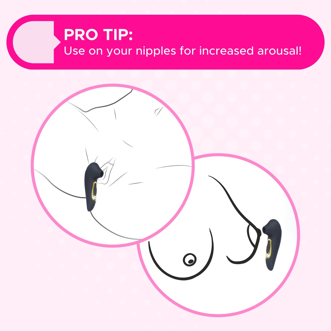Pro tip: use on your nipples for increased arousal!