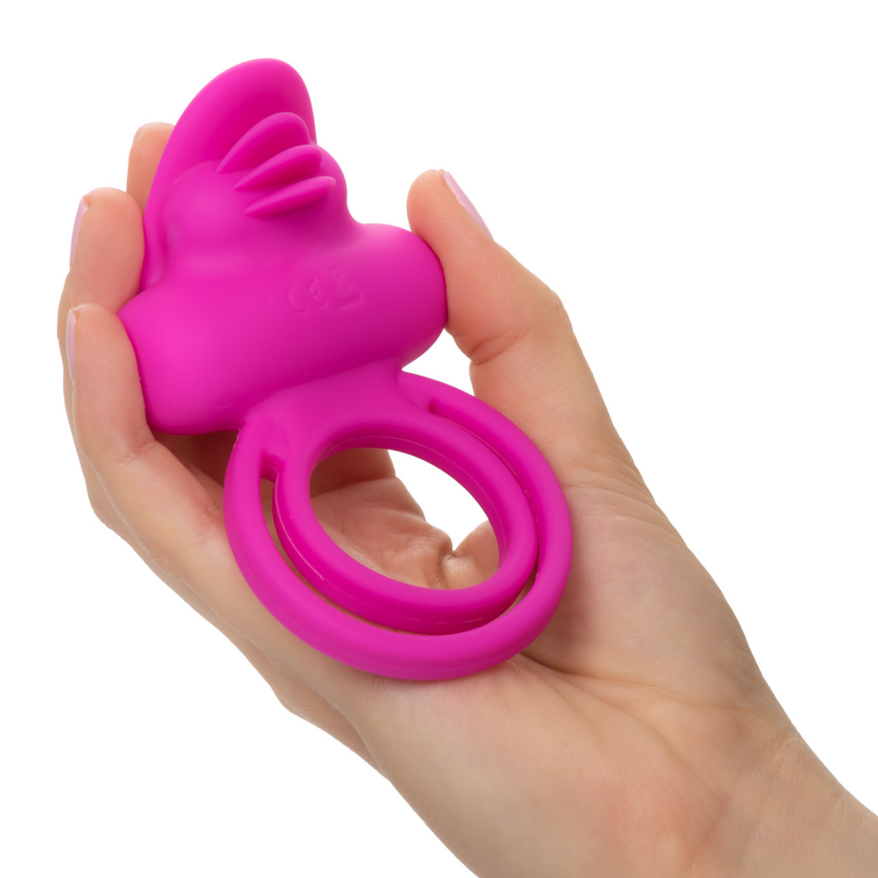Silicone Rechargeable Dual Clit Flicker Vibrating Cock Ring TooTimid.com Silicone Rechargeable Dual Clit Flicker Vibrating Cock Ring TooTimid.com
