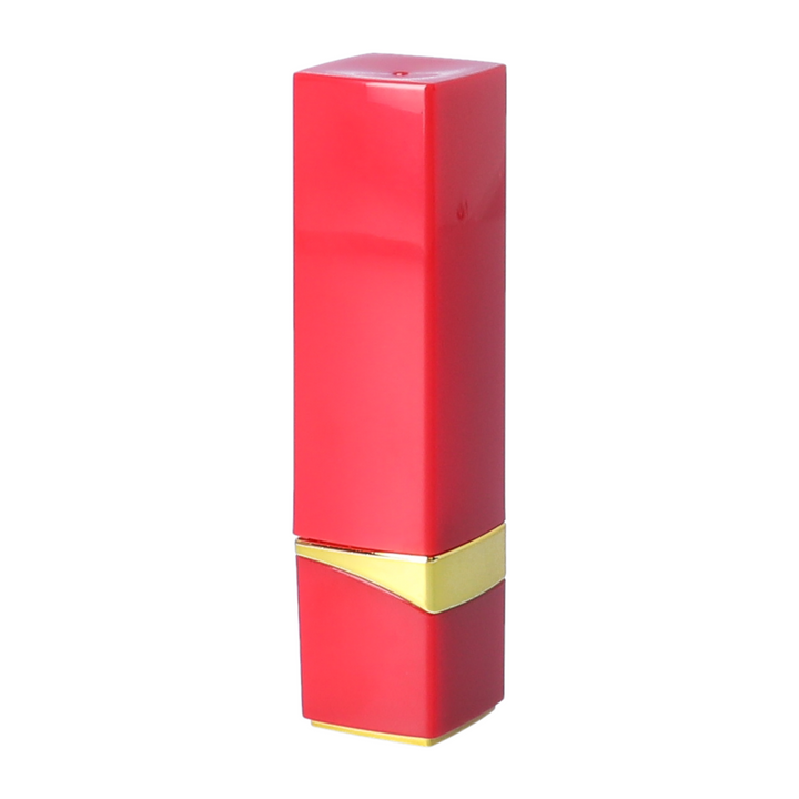 Rechargeable Lipstick Vibrator with cap on 