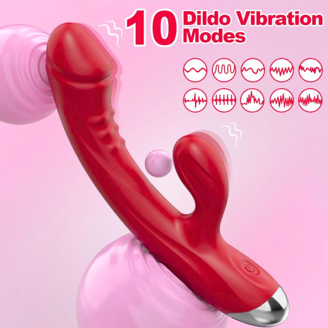10 dildo vibration modes The Hop To It Rabbit Vibrator 